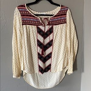 Patterned Blouse